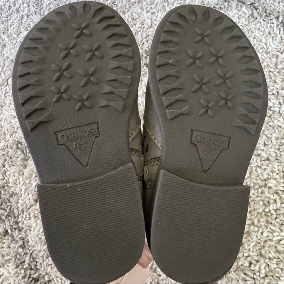 Osh Kosh toddler girl booties gray size 9 - Picture 5 of 7